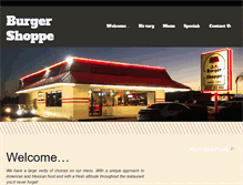 Tablet Screenshot of burgershoppeaz.com